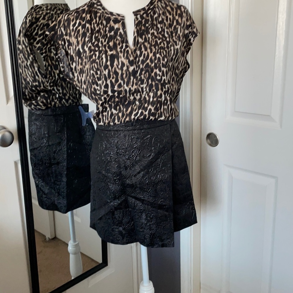 ⬇️ 2X REDUCED! J.Crew black origami skirt